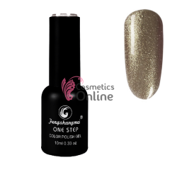 Oja semipermanenta FSM, ONE STEP Color UV/LED 10ml Cod 181 Silver Sand
